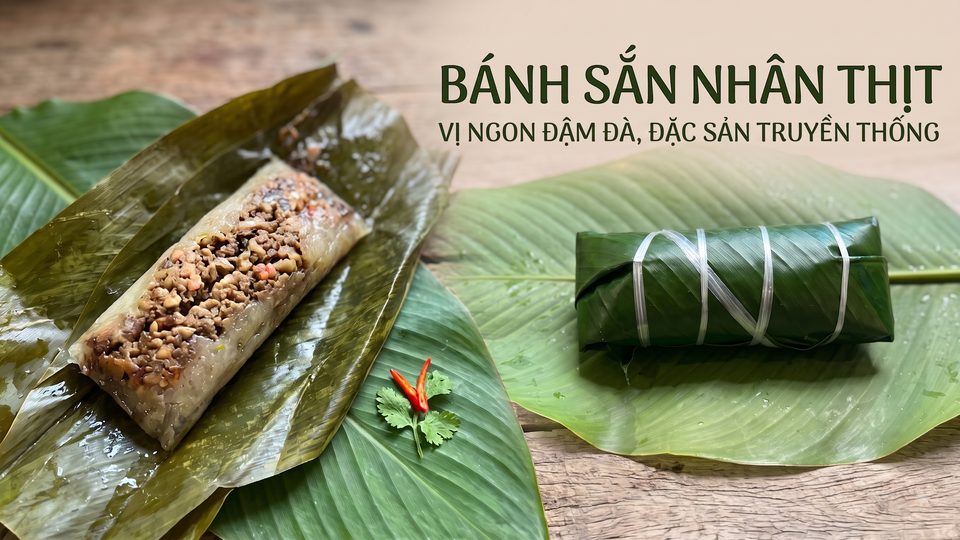Bánh Sắn Nhân Thịt Mộc Nhĩ